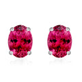 Tanzanite Solitaire Stud Earrings in Platinum Over Sterling Silver 1.65 ctw - Sticky add to cart bar