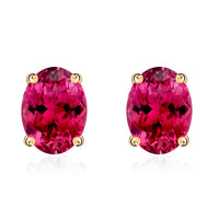 Tanzanite Solitaire Stud Earrings in Platinum Over Sterling Silver 1.65 ctw