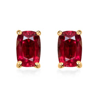 Rhapsody AAAA Tanzanite 1.12 ctw Solitaire Stud Earrings in 950 Platinum