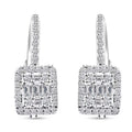 Luxuriant Lab Grown Diamond G SI 1.85 ctw Earrings in Sterling Silver - Sticky add to cart bar