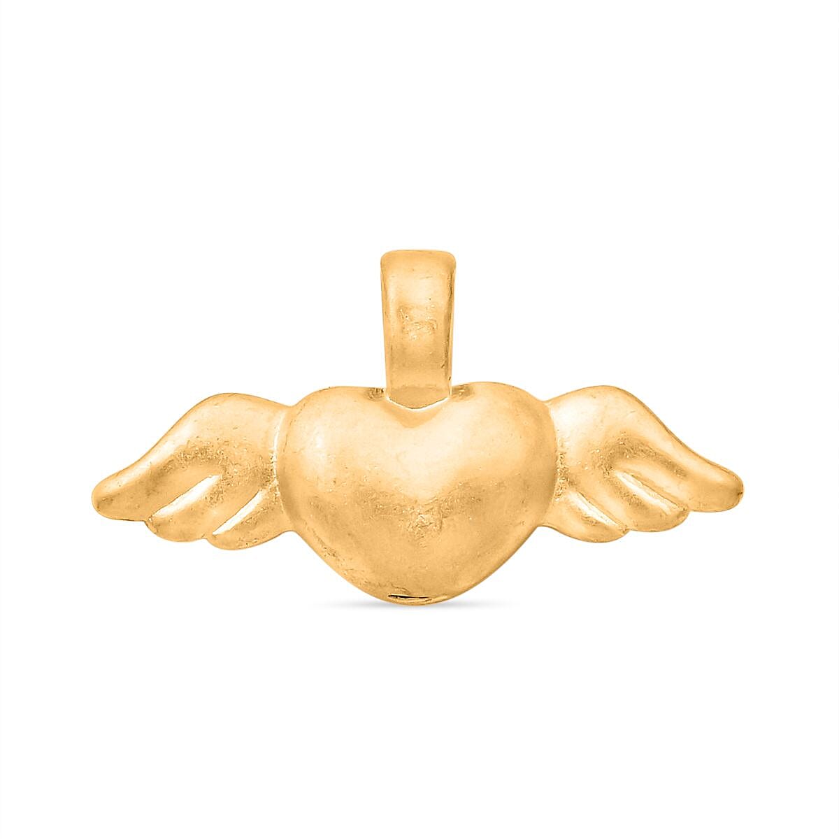 Angel Wing Pendant in 24K Yellow Gold