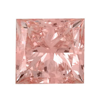 Doorbuster IGI Certified Luxuriant Lab Grown Pink Diamond (Princess) (VS2) 1.50 ctw