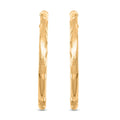 37.7x3mm Hoop Earrings in 14K Yellow Gold 2.70 Grams - Sticky add to cart bar