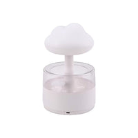 Rain Cloud Humidifier Water Fall with 7 Color Changing LEDS and 5 Pure Essential Oils for Aromatherapy