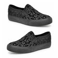 Bucco Pony Hair Slip-On Sneakers - Black (Size 10) - Sticky add to cart bar