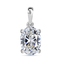 IGI Certified Lab Grown Diamond G-H VS 2.00 ctw Solitaire Pendant in 950 Platinum