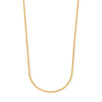 Bismark Necklace in Vermeil YG Over Sterling Silver 18 Inches