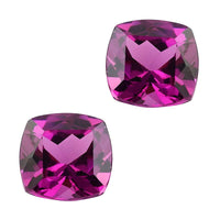 AAAA Radiant Ember Garnet Set of 2 (Cush 5x5 mm) 1.00 ctw