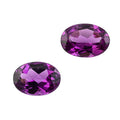 AAAA Radiant Ember Garnet Set of 2 (Ovl 7x5 mm) 1.00 ctw - Sticky add to cart bar