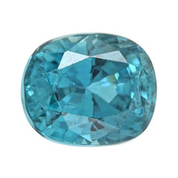 AAAA Cambodian Blue Zircon (Cush Free Size) 3.00 ctw