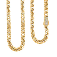 6mm Chino Necklace in 10K Yellow Gold 22 Grams 22 Inches