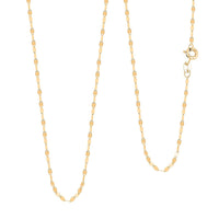 Italian 1.5mm Speechio Chain Necklace in 10K Yellow Gold 0.90 Grams 20 Inches