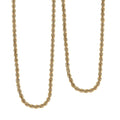 Rope Necklace in 22K Yellow Gold 20 Inches 4.50 Grams - Sticky add to cart bar