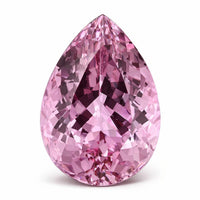 Certified & Appraised AAAA Patroke Kunzite (Pear Free Size) 51.21 ctw