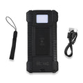 Homesmart Black Solar 10000 mAh Battery Charger with Wireless Charging & Emergency LED Torch - Sticky add to cart bar