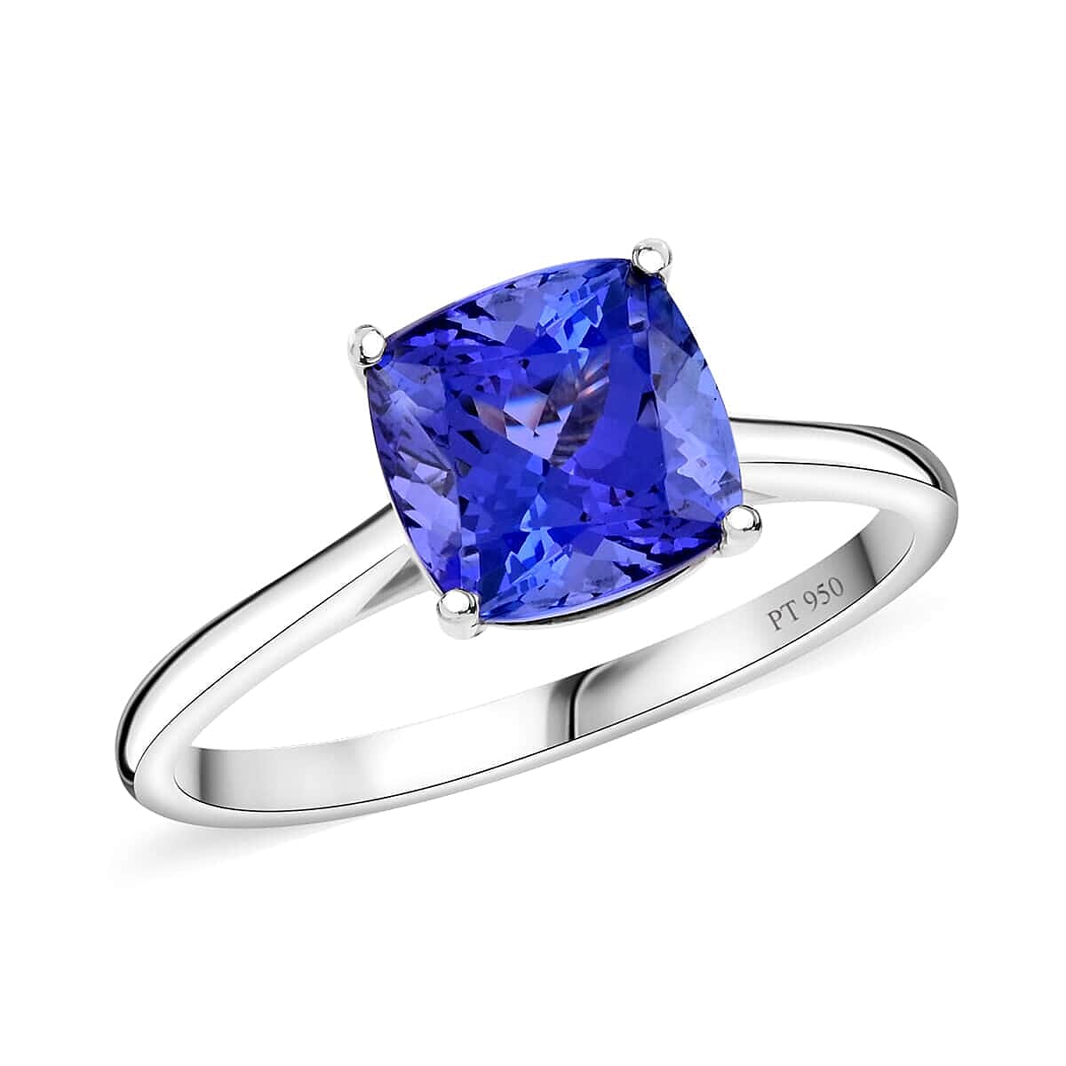 Tanzanite Solitaire Ring 2.00 ctw