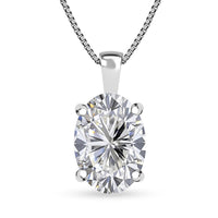 IGI Certified Luxuriant Lab Grown Diamond G-H VS 1.25 ctw Pendant Necklace in 14K White Gold