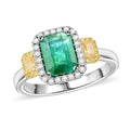Doorbuster Modani Natural Yellow and White Diamond 2.29 ctw Ring in 950 Platinum and 18K White, Yellow Gold (Size 5.0) 7.70 Grams - Sticky add to cart bar
