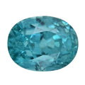 AAAA Cambodian Blue Zircon (Ovl) 6.00 ctw - Sticky add to cart bar