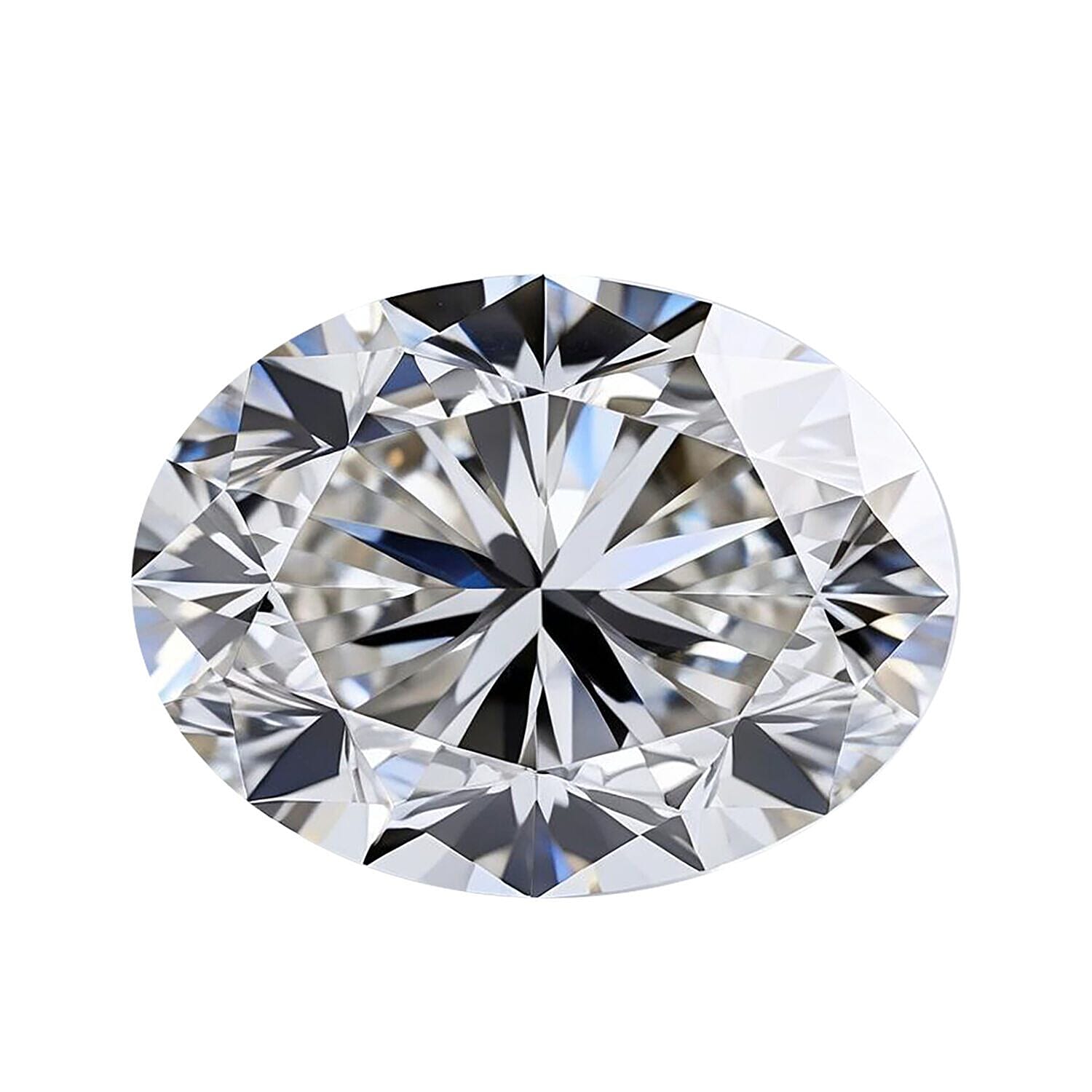 IGI Certified Luxuriant Lab Grown Diamond (Oval) (H, VS2) 7.00 ctw