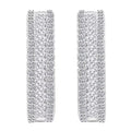 Luxuriant Lab Grown Diamond 1.00 ctw Earrings in 14K White Gold - Sticky add to cart bar