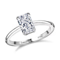 950 Platinum Luxuriant Lab Grown Diamond (E-F, VS) Solitaire Ring (Size 7.0) 1.00 ctw - Sticky add to cart bar