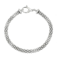 Sterling Silver Bracelet 9.3 Grams (7.50 In)