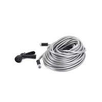 100ft Stainless Steel Water Hose Sprinkler with 7 Function Water Nozzle