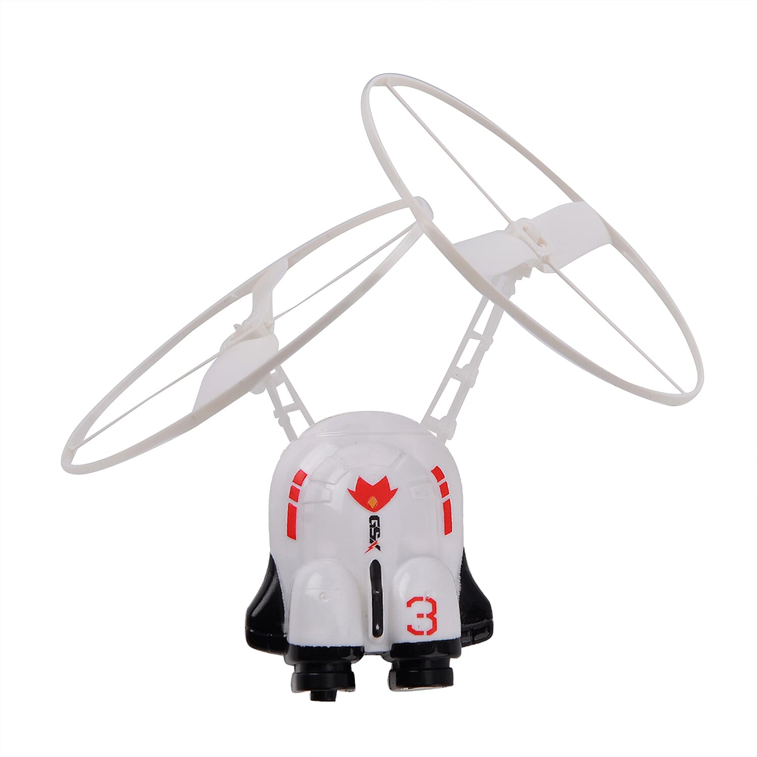 Steel Wire Hero Rocket Flying Sensor Aircraft with Colorful LED Lights