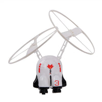 Steel Wire Hero Rocket Flying Sensor Aircraft with Colorful LED Lights