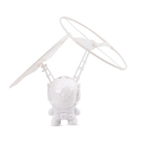 Steel Wire Hero Rocket Flying Sensor Aircraft with Colorful LED Lights