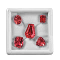 Salmon Triplet Quartz Set of 5 (Mix Mix Size) 25.00 ctw - Sticky add to cart bar