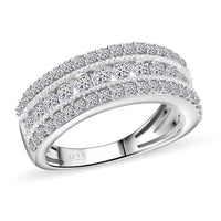 Luxuriant Lab Grown Diamond G SI 1.00 ctw Ring in Sterling Silver