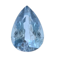 AAAA Santa Maria Aquamarine (Pear 8x6 mm) 0.50 ctw