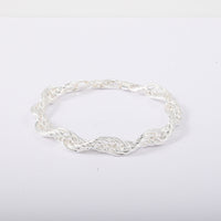 Italian La Bella Fantasia Chain Bracelet in Sterling Silver (8.00 In) 10.30 Grams