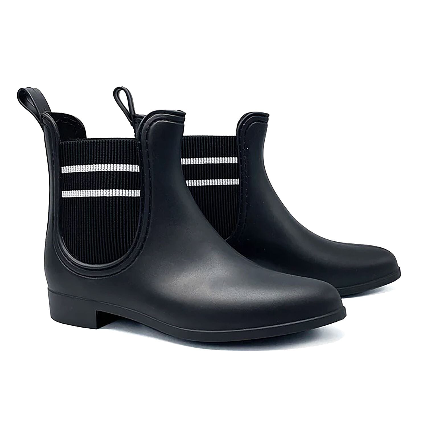 Henry Ferrera Matte Black Marsala Houndstooth Ankle Boot - Size 6