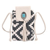 White Linear Tassel