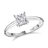 SGL Certified Luxuriant Lab Grown Diamond G-H VS 1.00 ctw Solitaire Ring in 950 Platinum (Size  6.0)