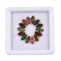 Multi-Tourmaline (Mrq 7x3.5 mm) 5.00 ctw