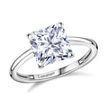 IGI Certified Luxuriant Lab Grown Diamond VS 5.00 ctw Ring in Platinum Over Sterling Silver (Size 8.0) - Sticky add to cart bar
