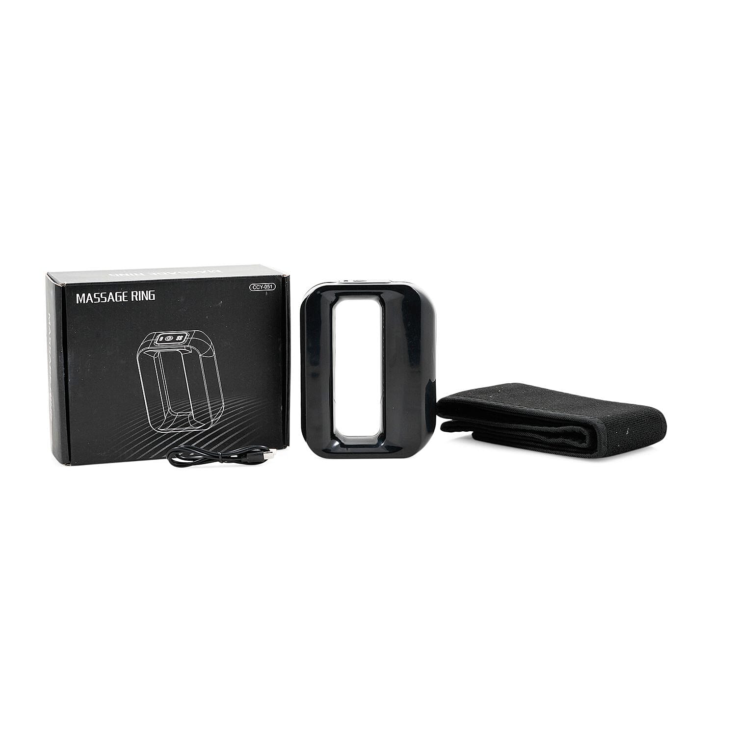 Soulsmart Massager and Fitness Ring in Black