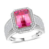 Pink Moissanite