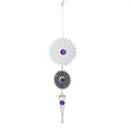 2 Tier Starburst Disc Stainless Steel Magic Wind Spinner - Sticky add to cart bar