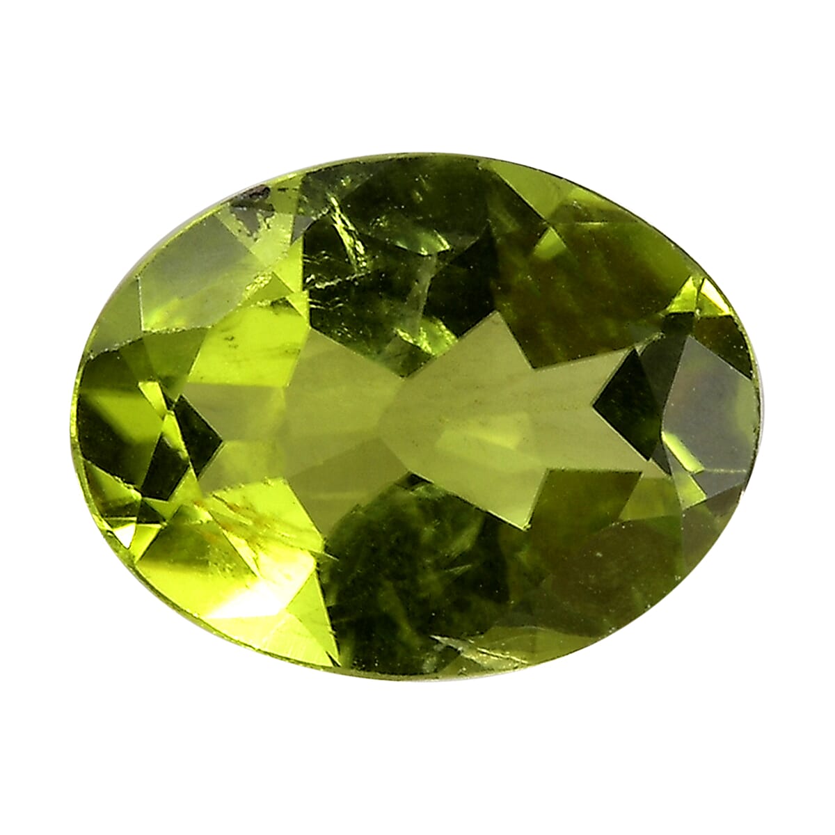 Peridot (Ovl 9x7mm) 1.74 ctw Loose Gemstone