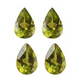 Premium Arizona Peridot Set of 4 (Pear 6x4mm) 1.54 ctw Loose Gemstone - Sticky add to cart bar