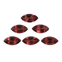 Mozambique Garnet Set od 6 (Mrq 8x4mm) 3.77 ctw Loose Gemstone