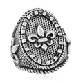Stainless Steel Decorative Ring (Size 10.0) - Sticky add to cart bar