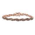 D'Joy Diamond Bracelet in Rhodium Over Sterling Silver (7.25 In) 2.00 ctw - Sticky add to cart bar