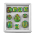 Mojave Green Turquoise Assorted Box (Mix Mix mm) 50.00 ctw - Sticky add to cart bar