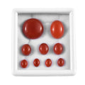 Red Agate Assorted Box (Mix Mix Size) 50.00 ctw - Sticky add to cart bar